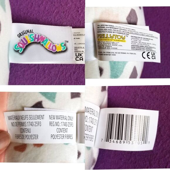 NWT SQUISHMALLOWS Set of 3 Plush Succulent Toys Abena Oz Afiyah 9 10 in Plants - Picture 8 of 12